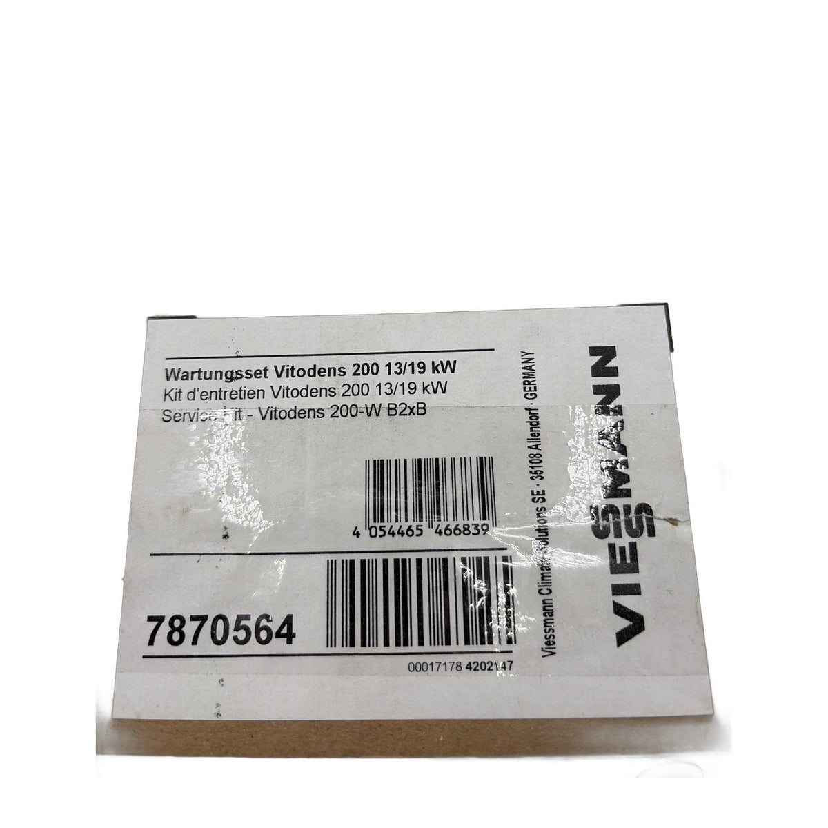 Viessmann 7870564 Wartungsset Vitodens 200-W 13/19 kW ab BJ 2016