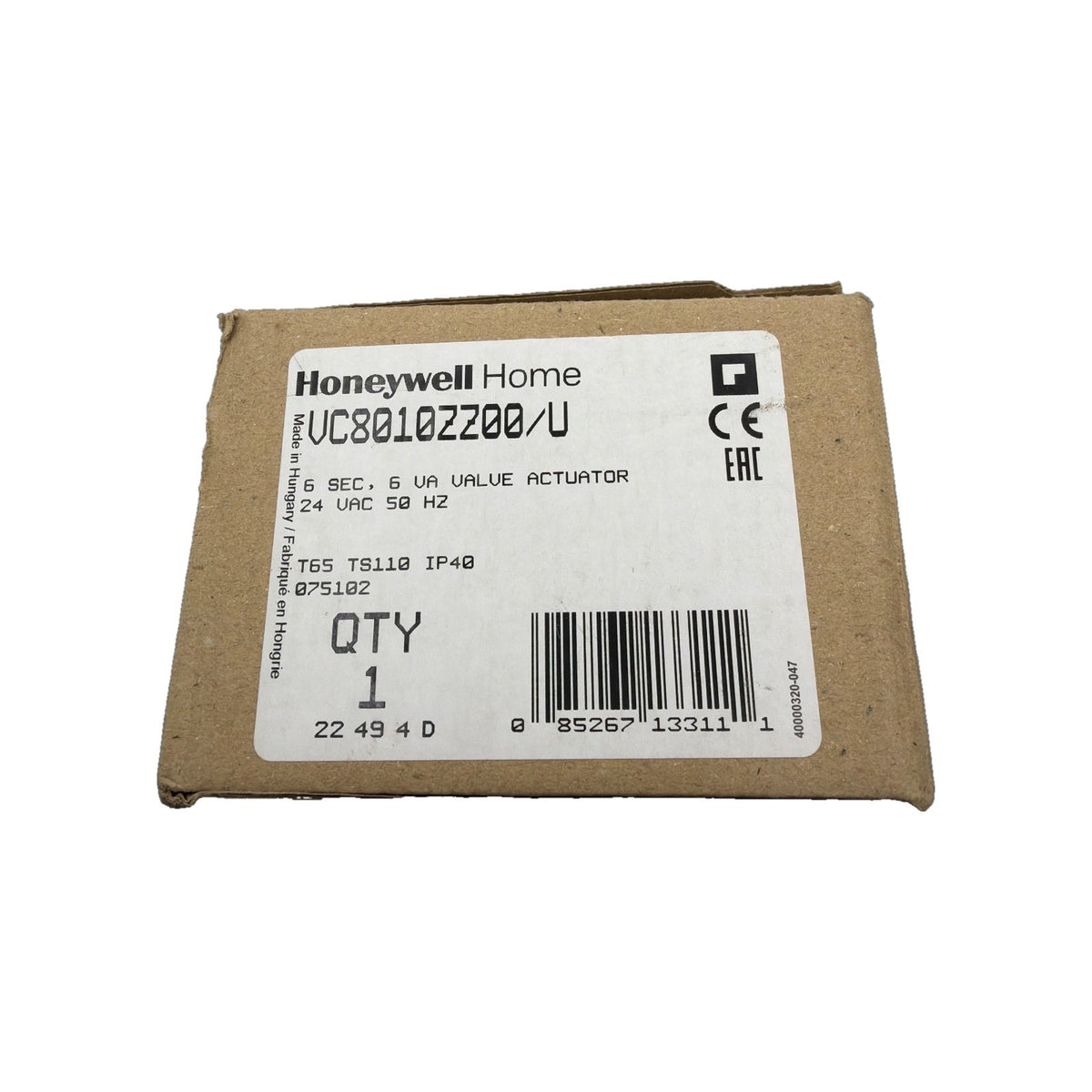 Honeywell VC8010ZZ00/U resideo Stellantrieb 24 V/ 50 Hz zu Ventil VCZM 24 V, EPE