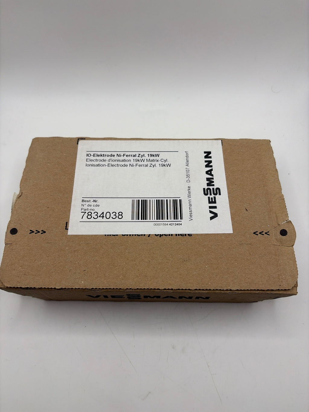 Viessmann 7834038 Ionisationselektrode Ni-Ferral Zyl. 19kW