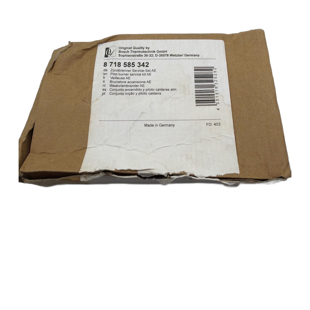 Buderus 8718585342 Bosch Zündbrenner Zündbrenner-Set AE, nicht Multigas everp