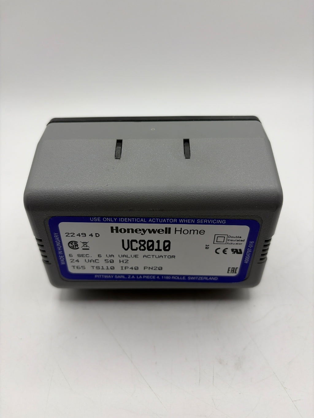 Honeywell VC8010ZZ00/U resideo Stellantrieb 24 V/ 50 Hz zu Ventil VCZM 24 V, EPE