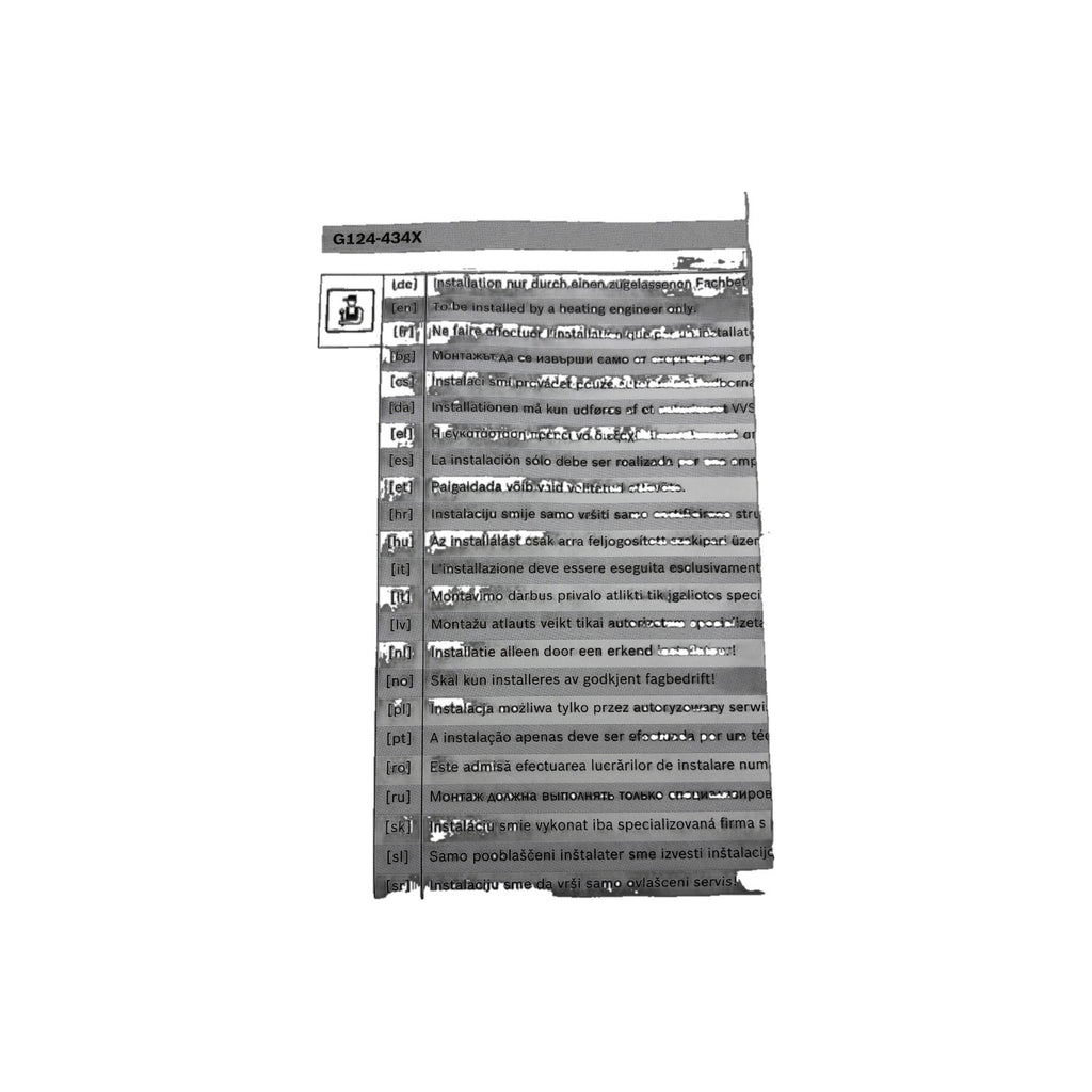 Buderus 8718585342 Bosch Zündbrenner Zündbrenner-Set AE, nicht Multigas everp