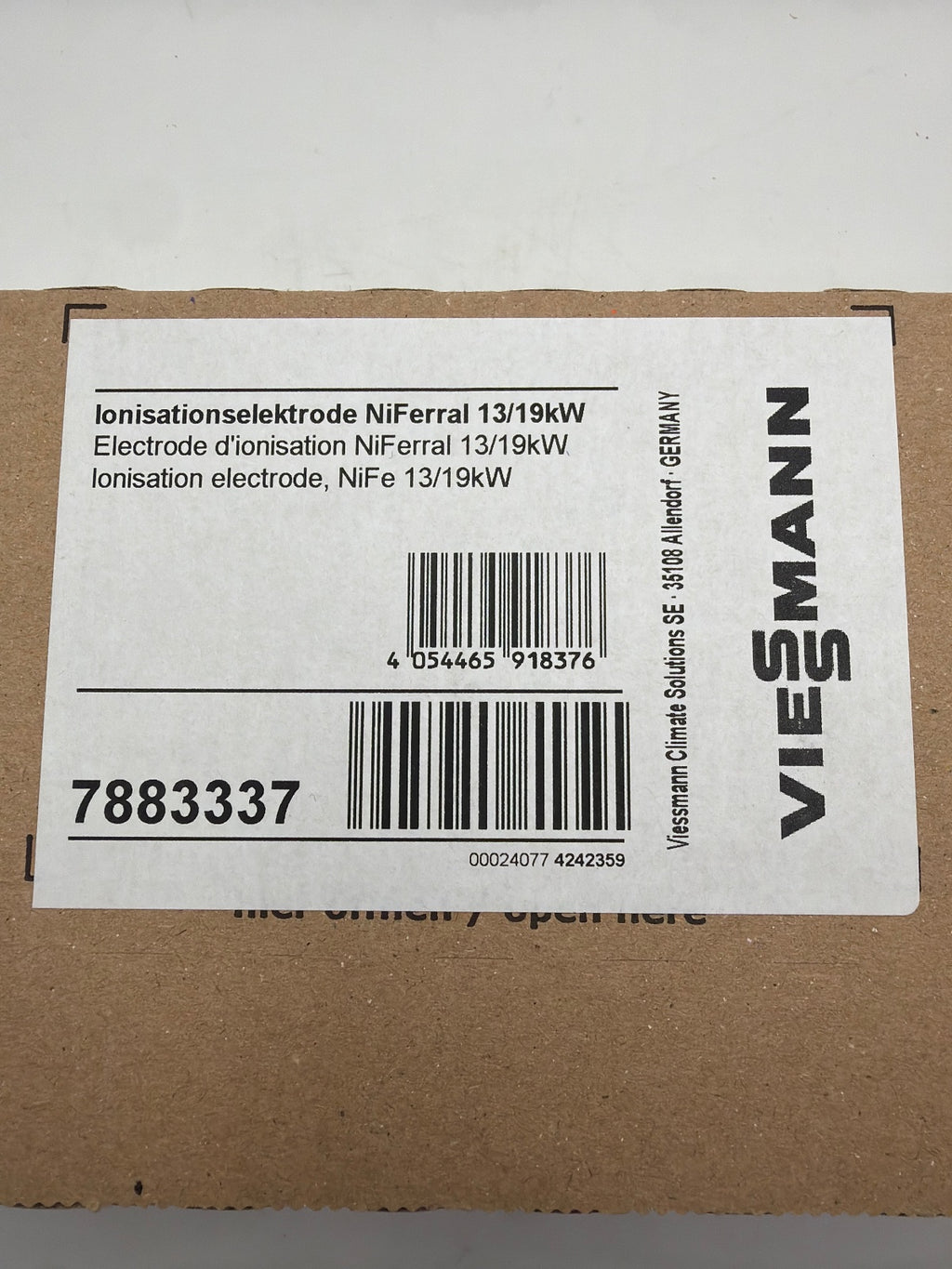 Viessmann 7883337 Ionisationselektrode 13/19kW