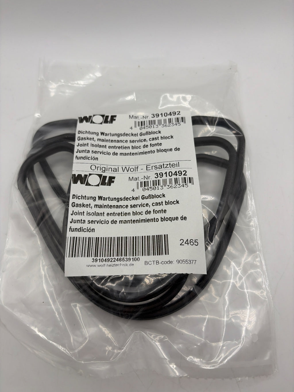 Buderus 8752282 WOLF Wartungsset für Gasbrennwerkessel MGK-2 130-300