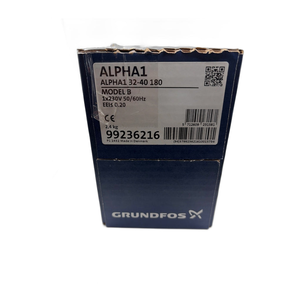 Grundfos 99236216 ALPHA1 32-40 180 mm Umwälzpumpe 18 W, G 2