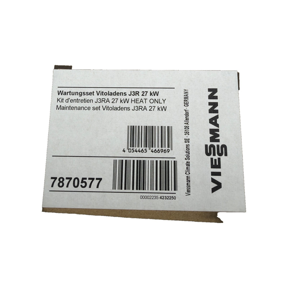 Viessmann Wartungsset 7870577 Vitoladens 300-C J3R 27 kW geöffnet