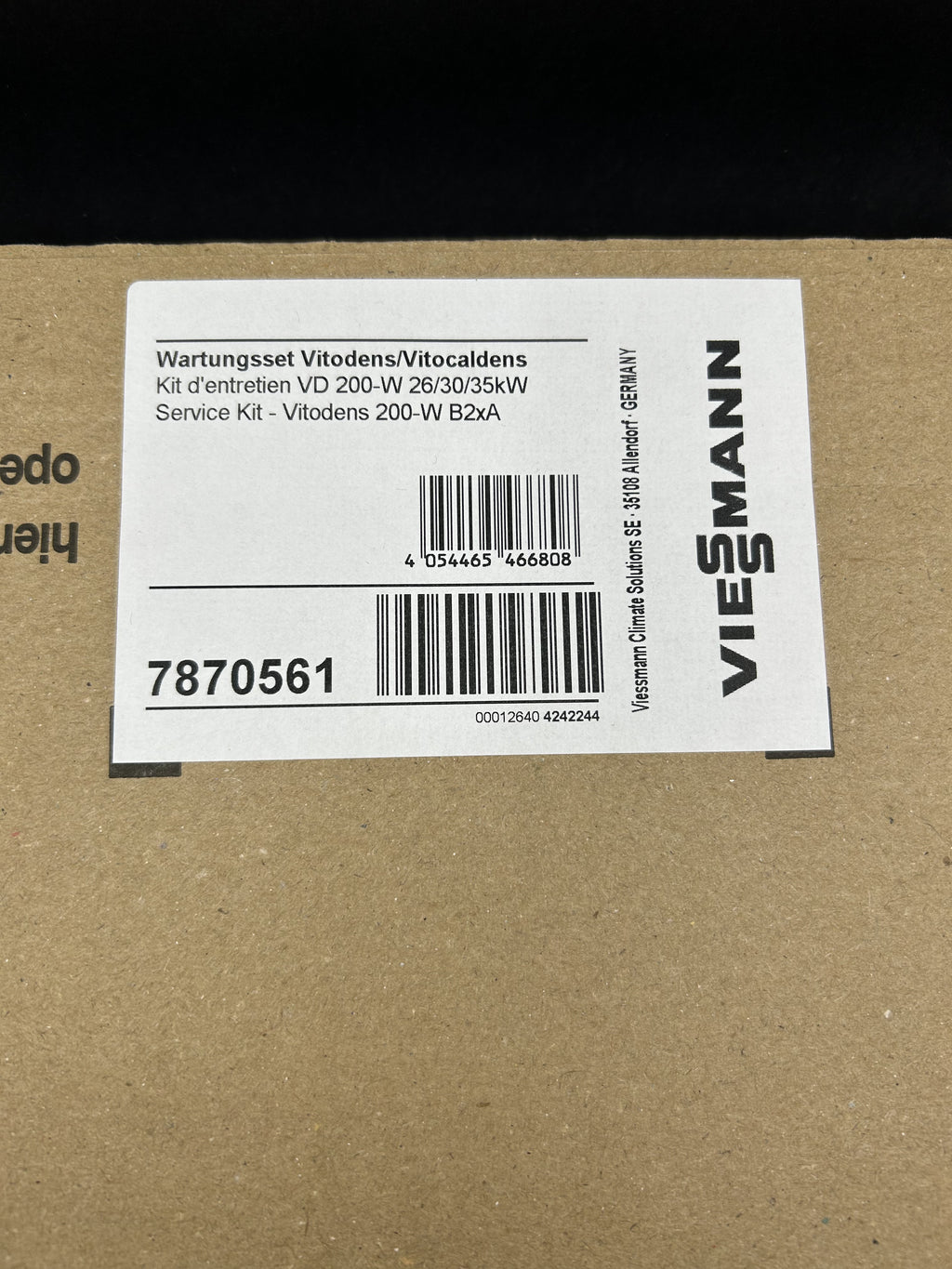 Viessmann Wartungsset Elektroden Vitodens 200-W 222-F Vitocaldens 222-F 7870561