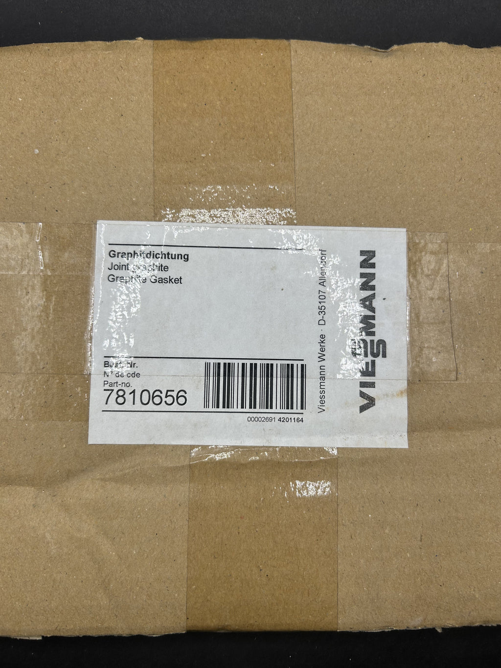 Viessmann Graphitdichtung Matrix-Brenner, Mirola, Vitodens 300 7810656