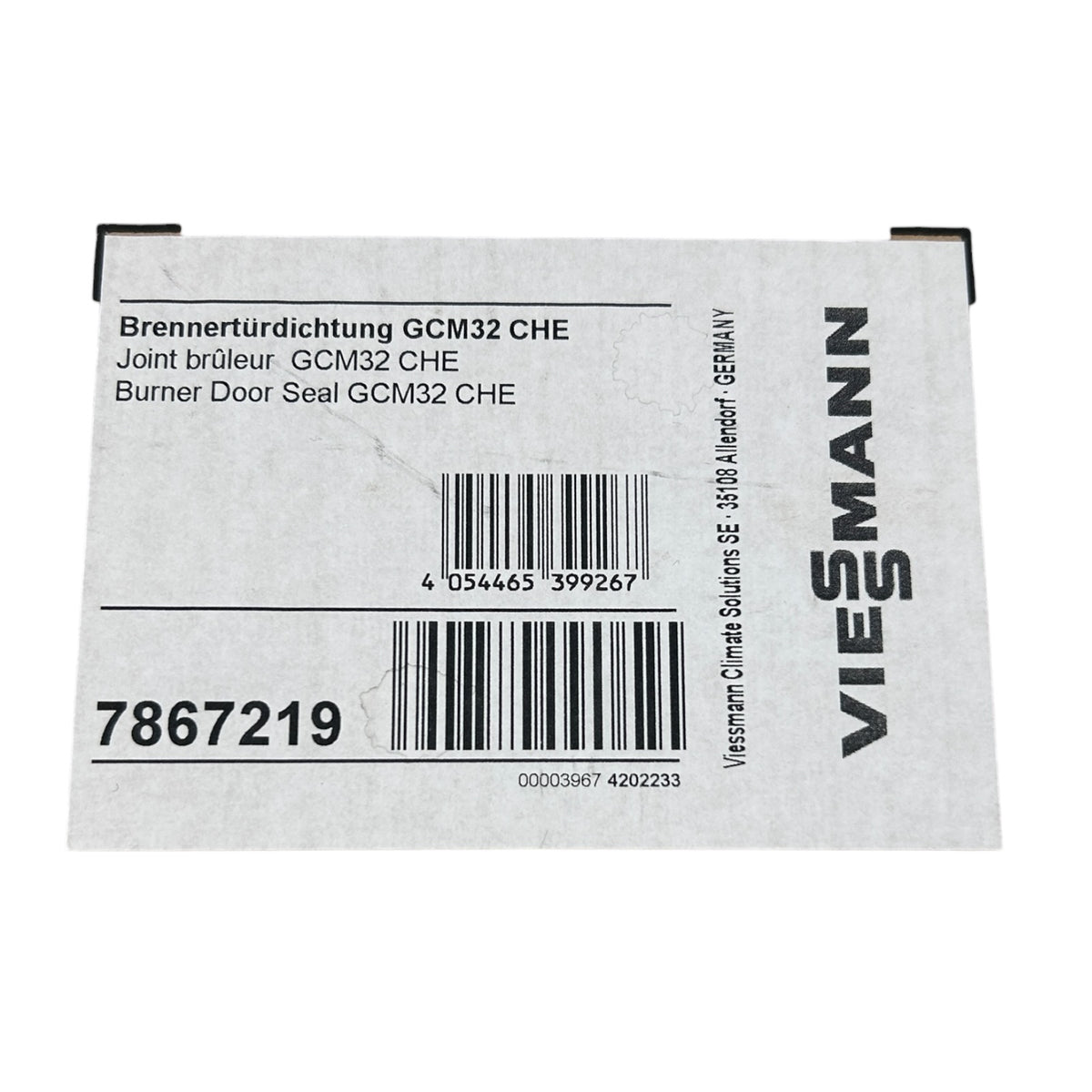 Viessmann Brennertürdichtung GCM32CHE Art.Nr.: 7867219 OVP