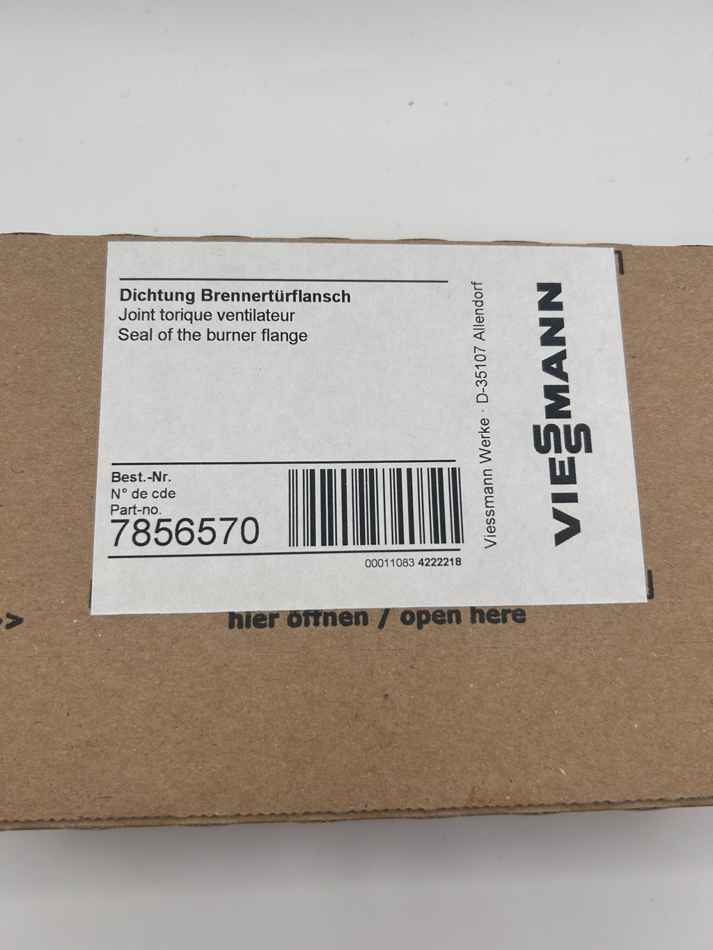 Viessmann Dichtung Brennertürflansch 7856570