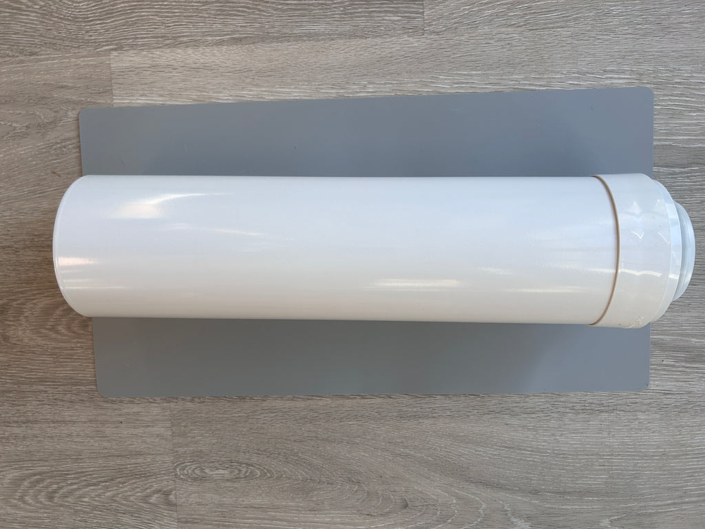 Viessmann 7194320 AZ-Rohr DN 80/125 mm Länge 500 mm Abgas- und Zuluftrohr