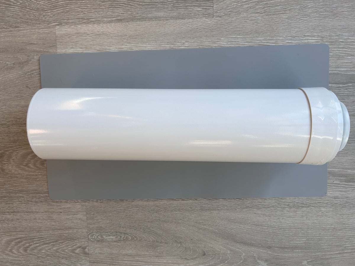 Viessmann 7194320 AZ-Rohr DN 80/125 mm Länge 500 mm Abgas- und Zuluftrohr