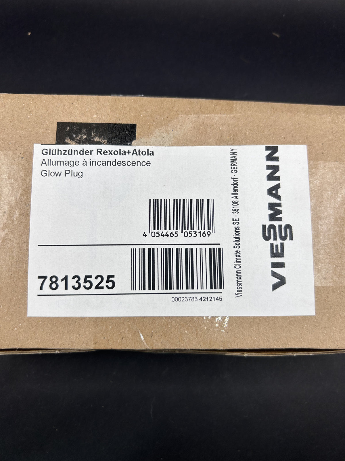 Viessmann Glühzünder für Atola + Rexola biferal Abschirmblech 7813525 + 7252048