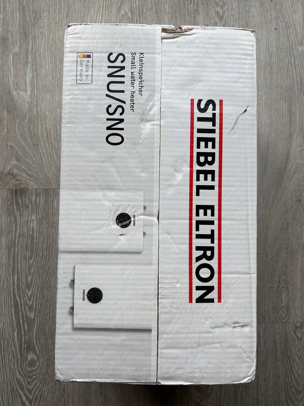 STIEBEL ELTRON SNO 5 Plus Kleinspeicher, 2 kW, 5 Liter, Übertischmontage, weiß (
