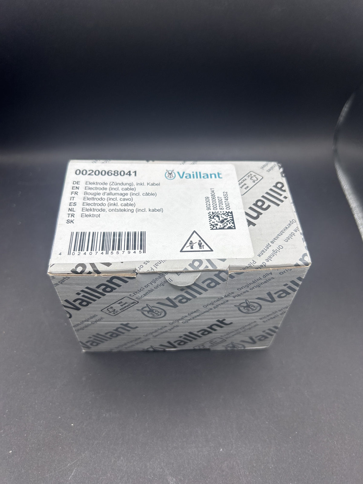 Vaillant Elektrode Zündelektrode 0020068041 VC VCW 104 194 204 254 4-5 und 4-7