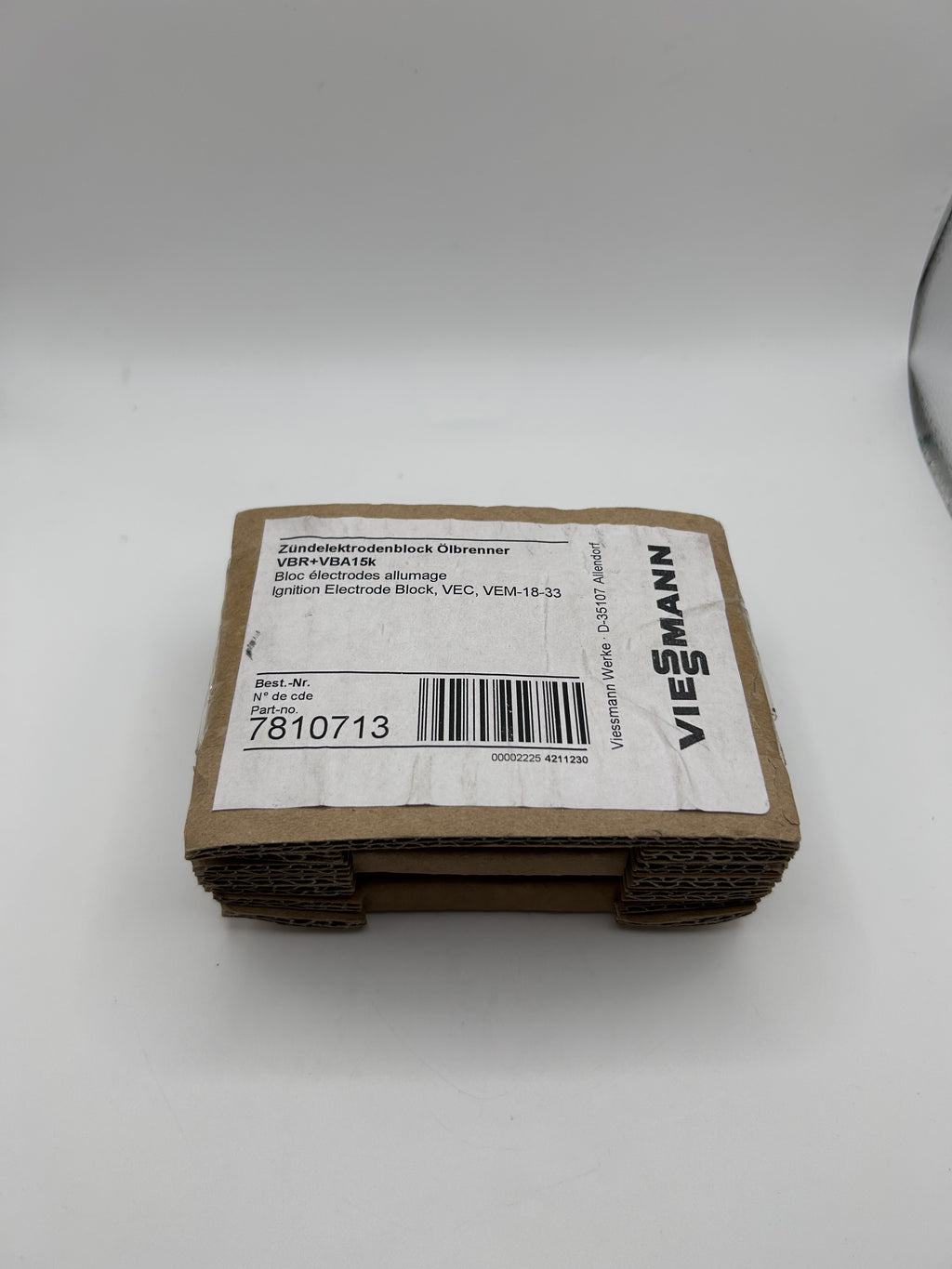 Viessmann Zündelektrodenblock 7810713 für Unit-Ölbrenner, Vitoflame 100, Proflam