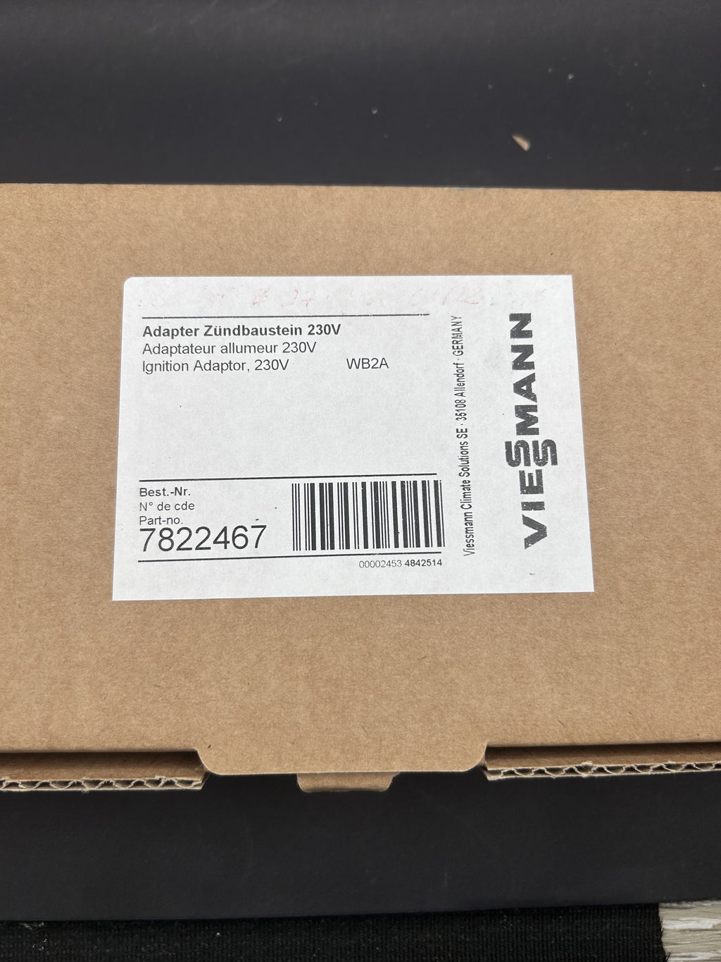 Zündtrafo Viessmann 7822467 Zündeinrichtung Vitodens 300 DCZ 2/24 7819975 Trafo