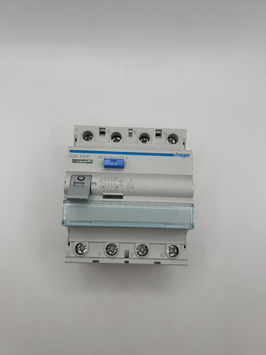 HAGER CDA440D FI-Schutzschalter , 4-polig, Typ A - 40A
