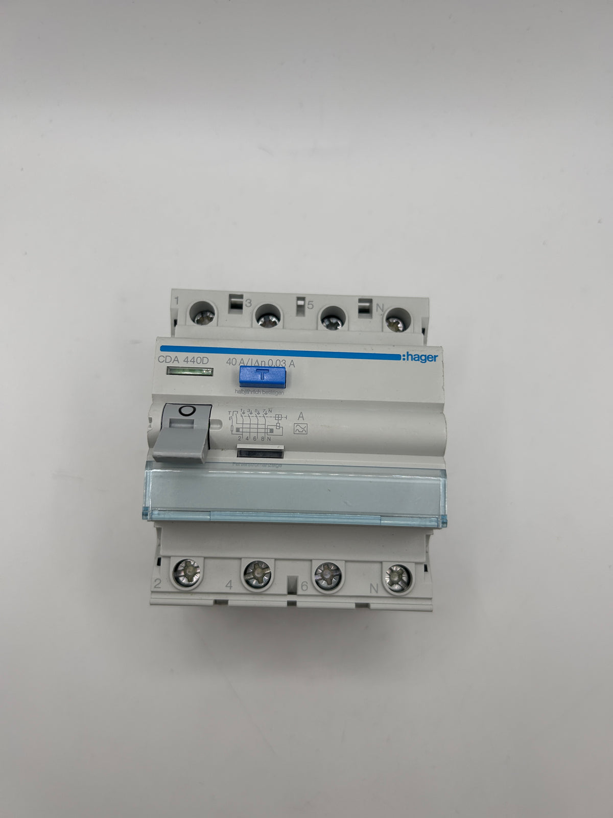 HAGER CDA440D FI-Schutzschalter , 4-polig, Typ A - 40A