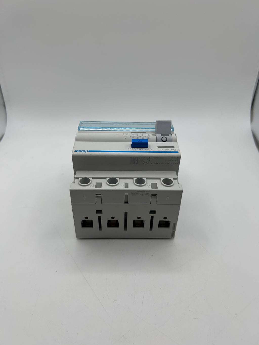 HAGER CDA440D FI-Schutzschalter , 4-polig, Typ A - 40A