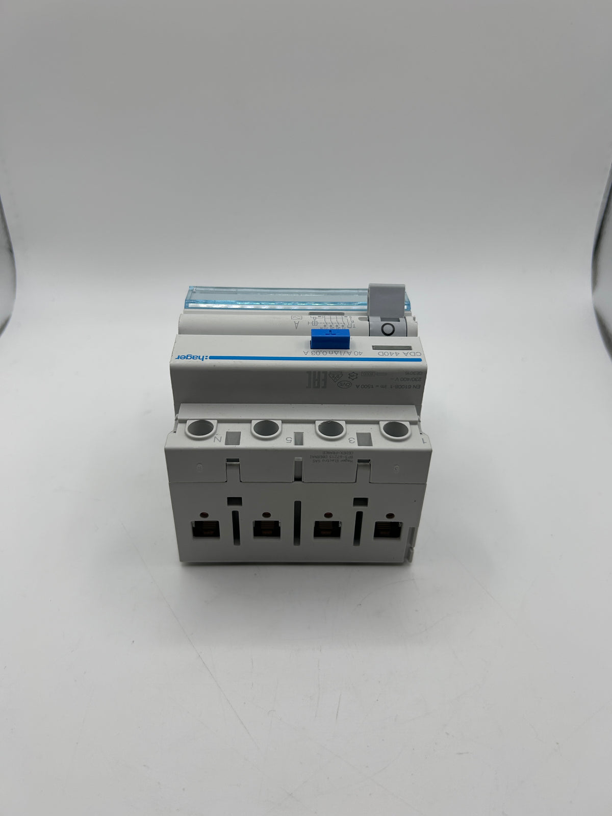 HAGER CDA440D FI-Schutzschalter , 4-polig, Typ A - 40A