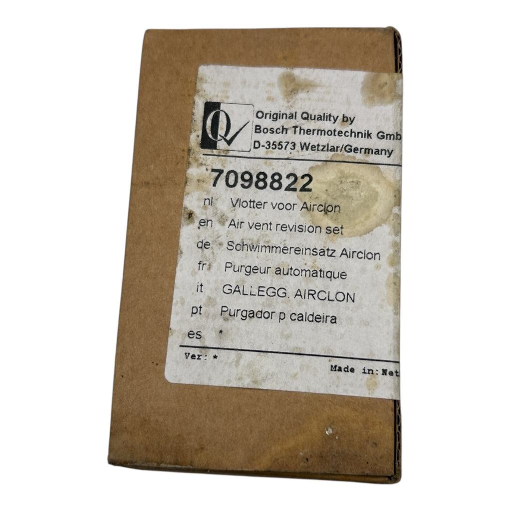 Buderus 7098822 Sieger Schwimmereinsatz Entlüfter GB112,142 BK11