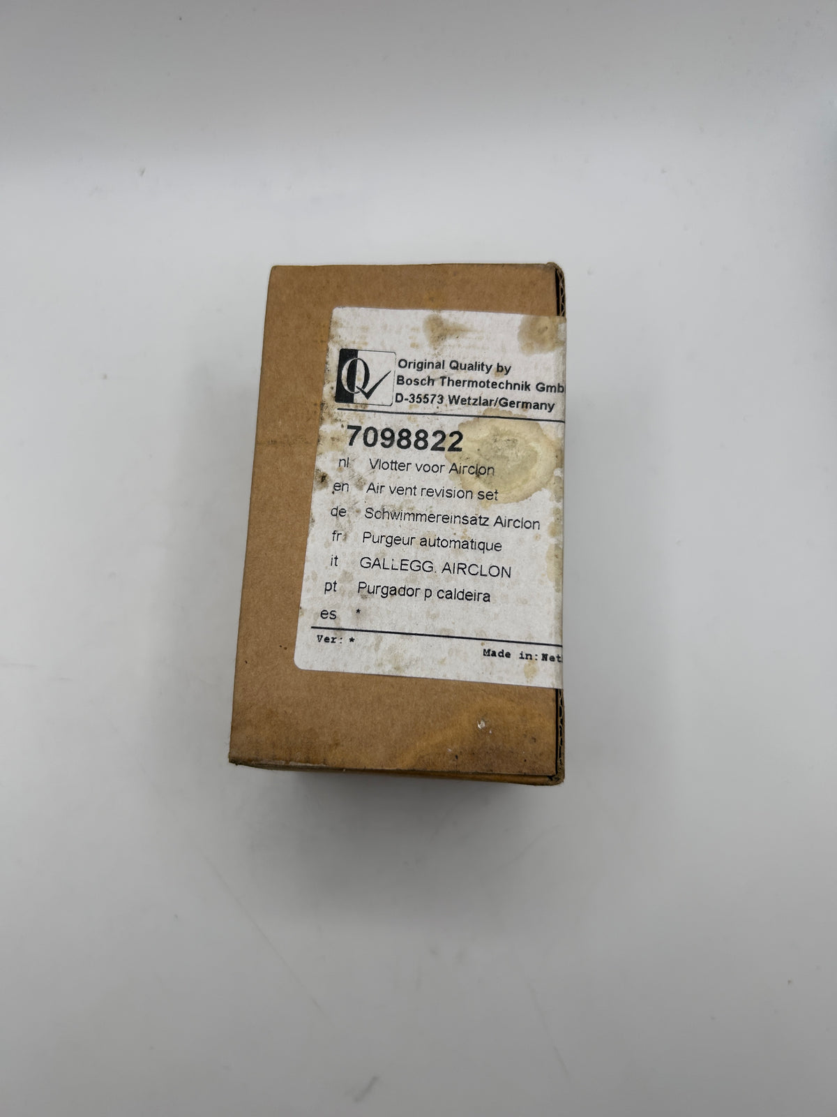 Buderus 7098822 Sieger Schwimmereinsatz Entlüfter GB112,142 BK11