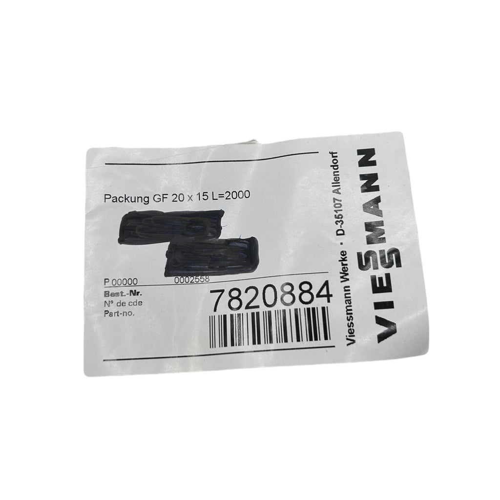 Viessmann 7820884 Dichtschnur Glasfaser 20x15mm mit Kleber, L = 2000mm OEM