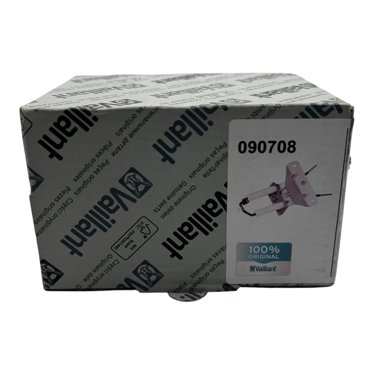 Vaillant Doppelzündelektrode Zündelektrode Elektrode 090708 VC VCW 204 254 194