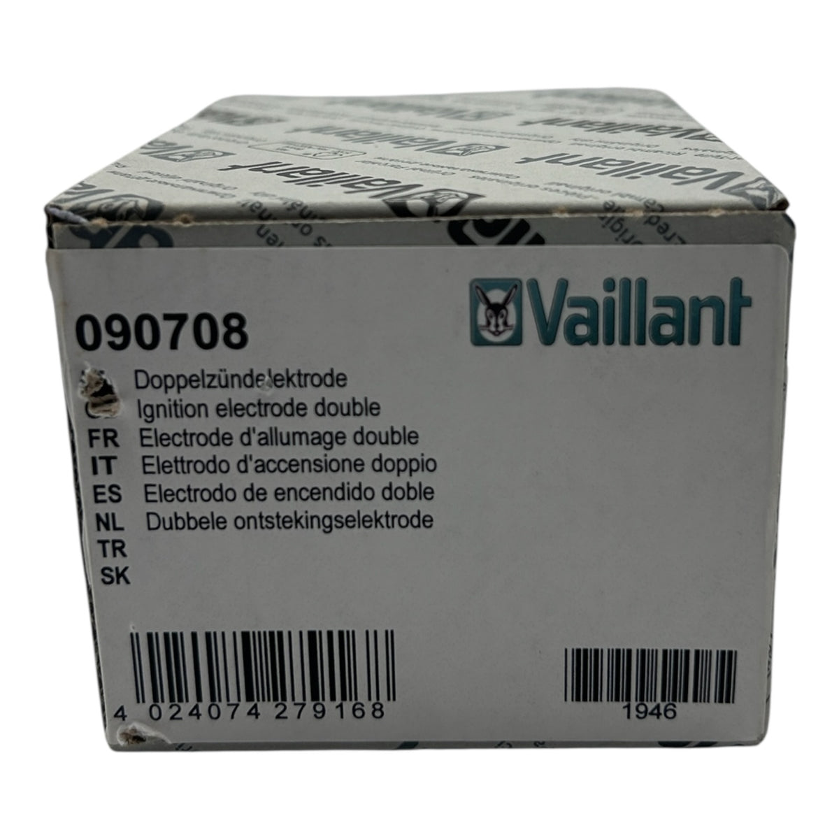 Vaillant Doppelzündelektrode Zündelektrode Elektrode 090708 VC VCW 204 254 194