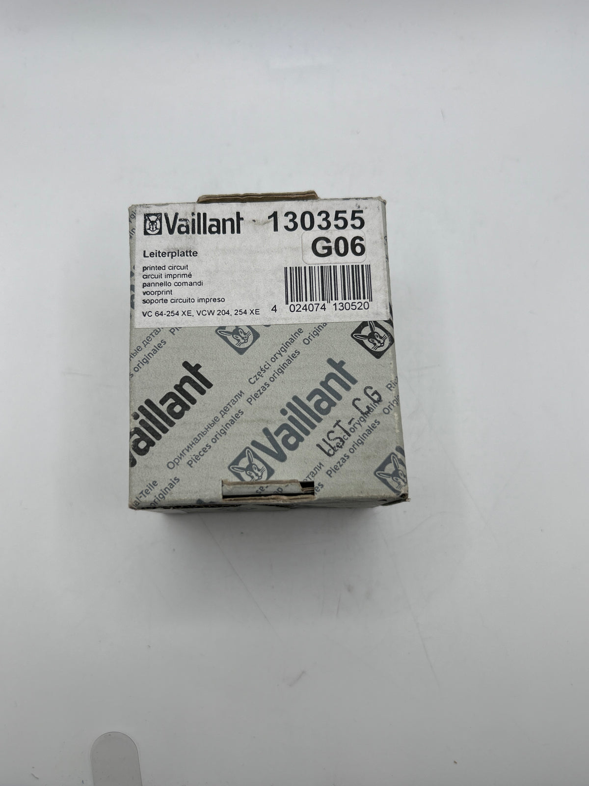 Vaillant Leiterplatte 130355 für VCW 204/ 254 XE Abgassensor Heizung Platine