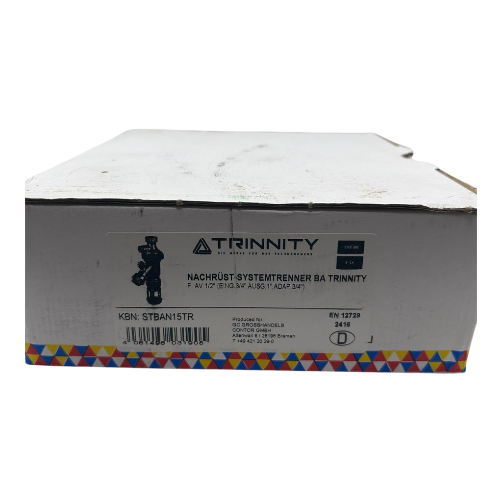 TRINNITY Nachrüst-Systemtrenner BA für AV 1/2''(Eingang 3/4'',Ausgang 1'')