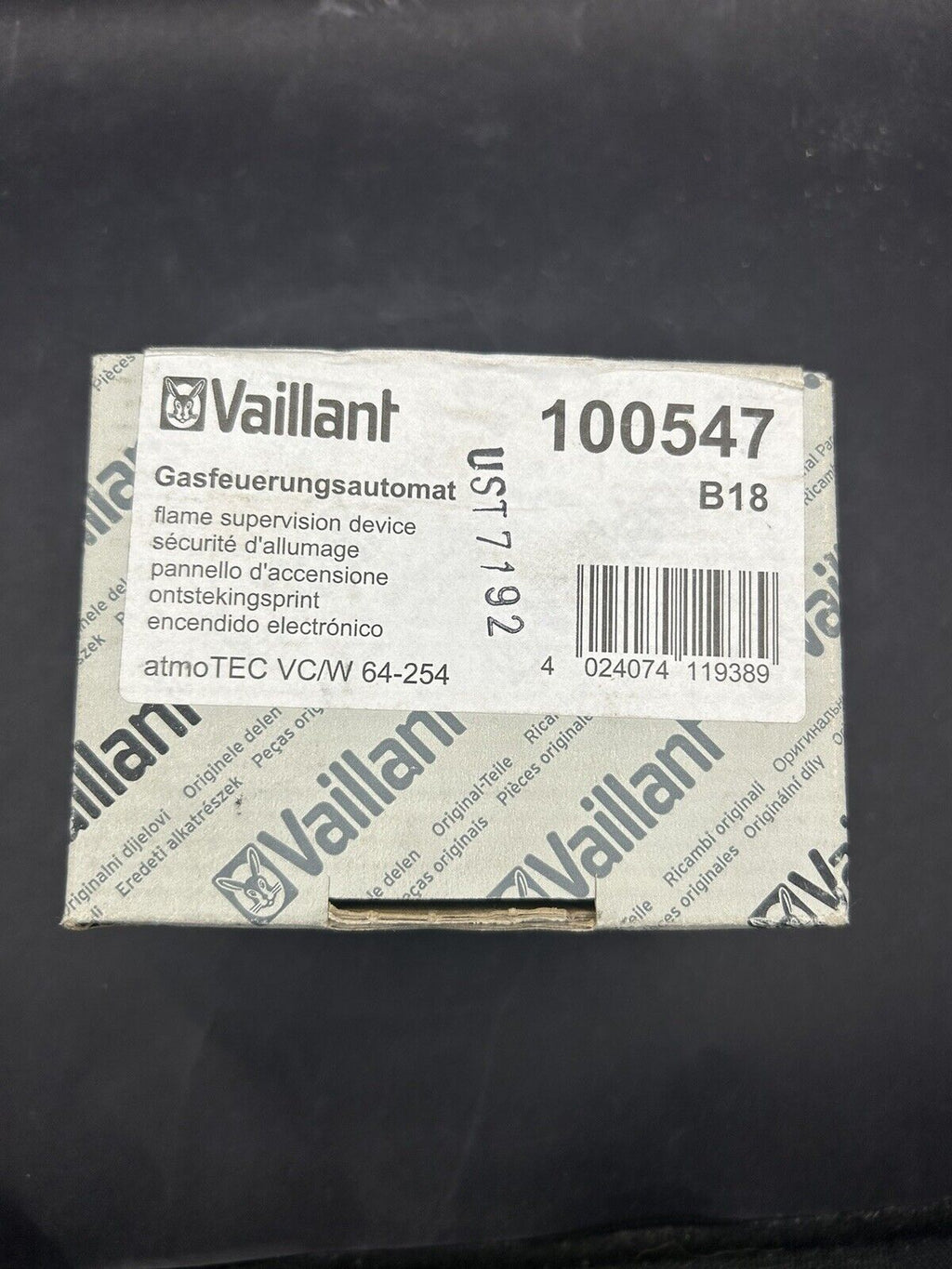 Vaillant Gasfeuerungsautomat 100547 | 100588 für atmoTEC VC/VCW 64-254 XE-C