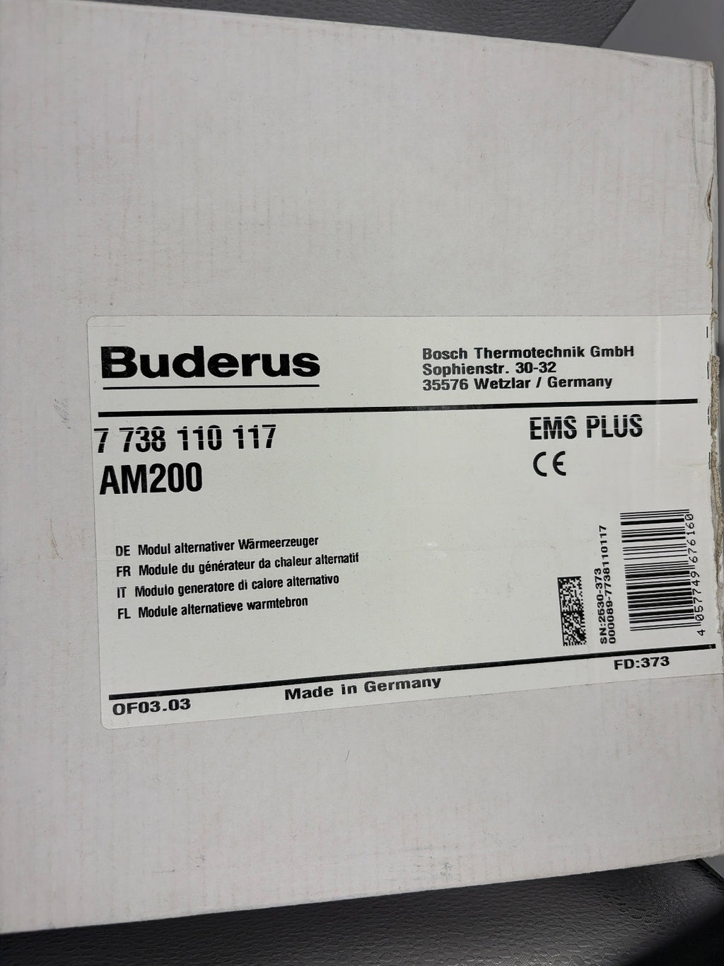 Buderus 7738110117 AM200 EMS PLUS # Modul alternativer Wärmeerzeuger