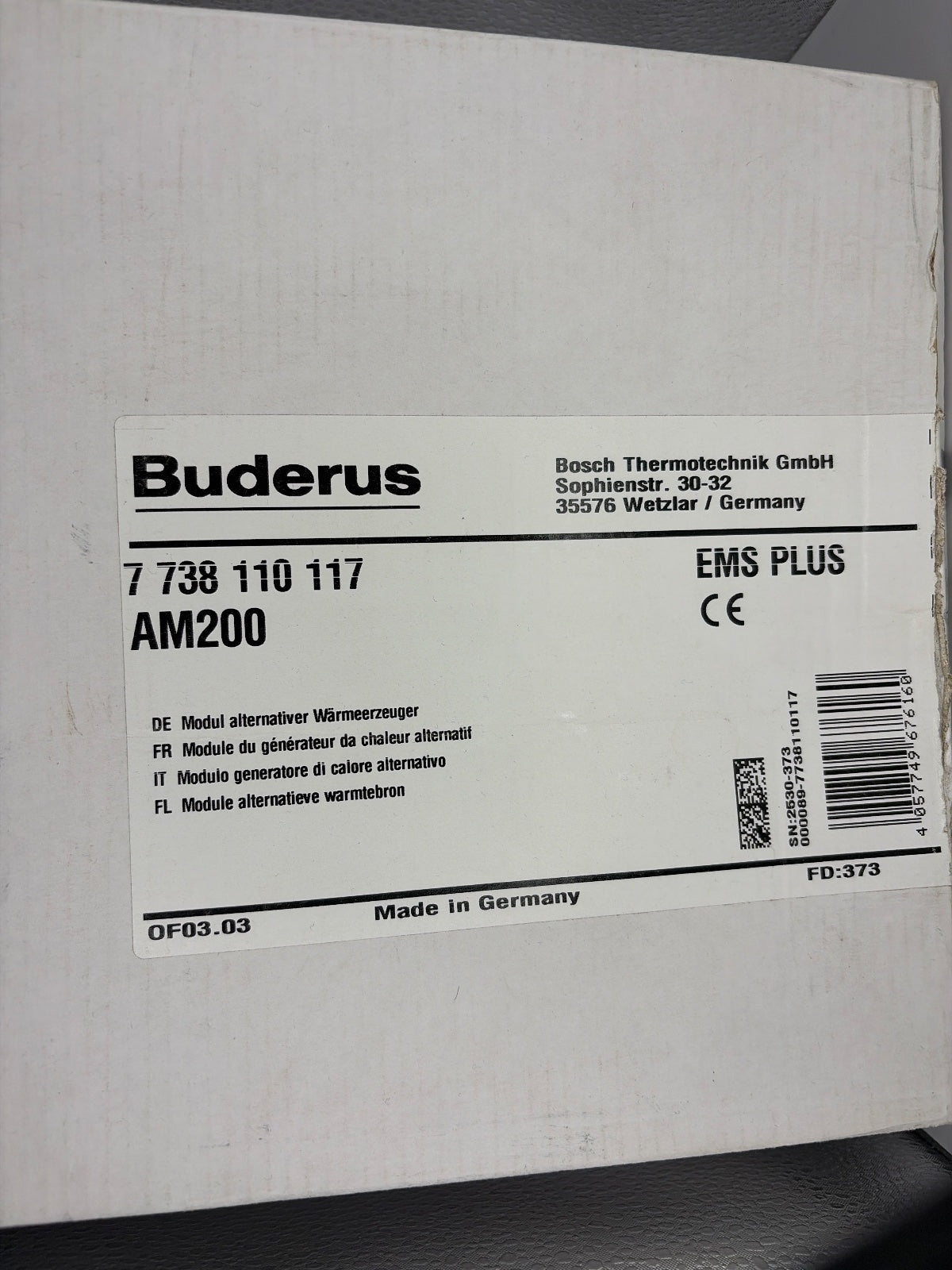 Buderus 7738110117 AM200 EMS PLUS # Modul alternativer Wärmeerzeuger