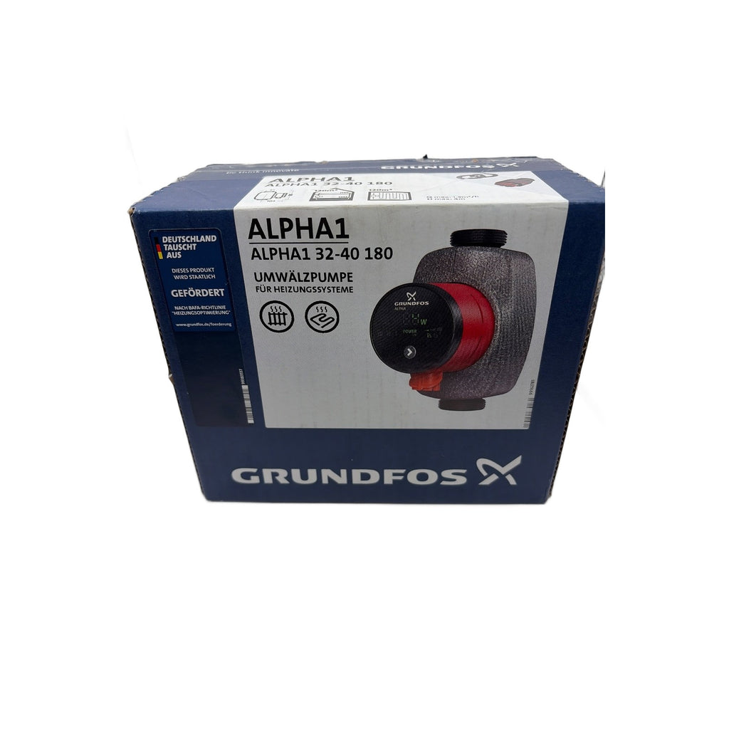 Grundfos 99236216 ALPHA1 32-40 180 mm Umwälzpumpe 18 W, G 2