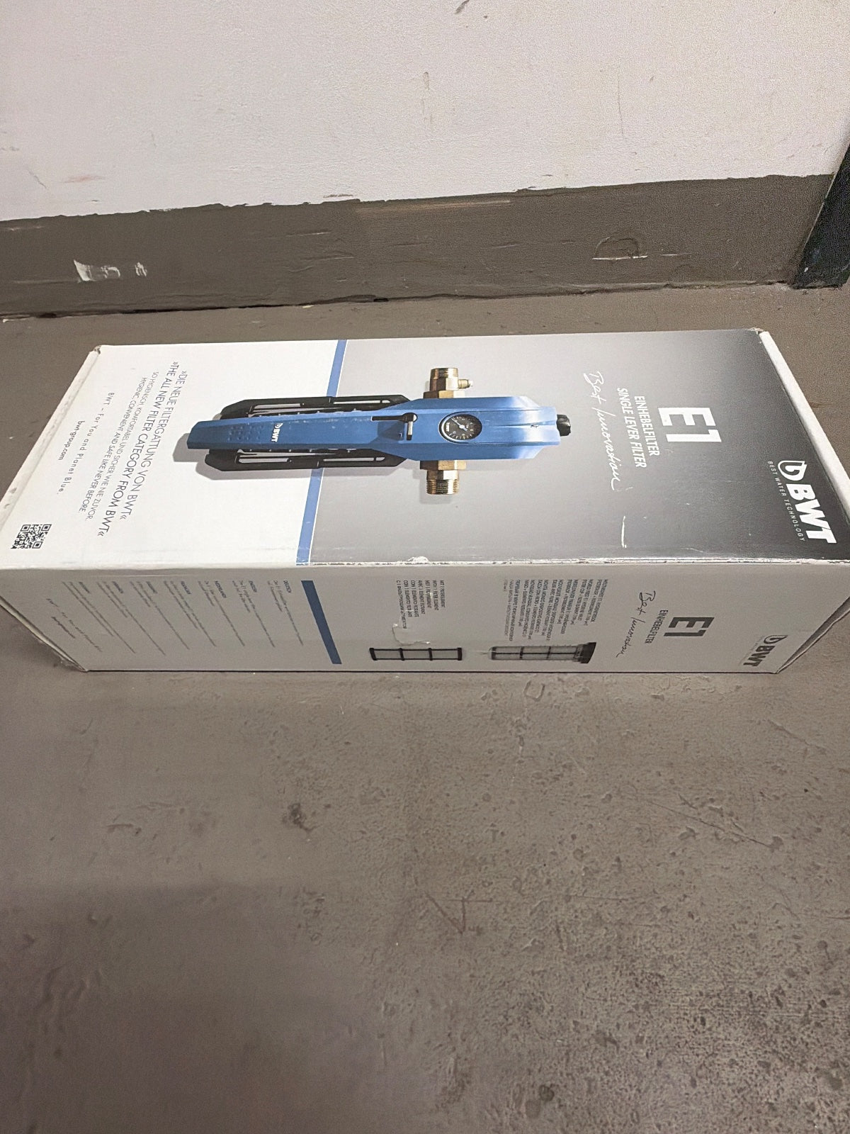 BWT BWT E1 E1 Einhebelfilter mit Druckminderer HWS 1" DN25 40385
