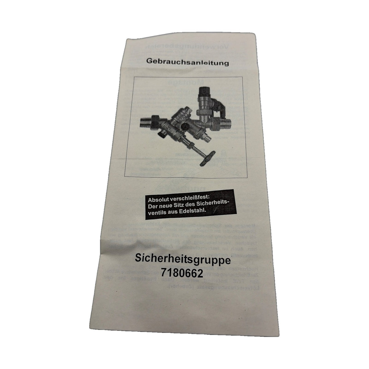 Viessmann 7180662 Sicherheitsgruppe nach DIN 1988, DN 20, R1 -