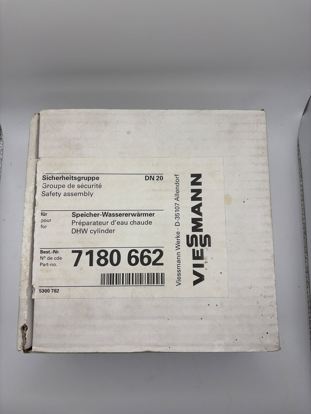 Viessmann 7180662 Sicherheitsgruppe nach DIN 1988, DN 20, R1 -