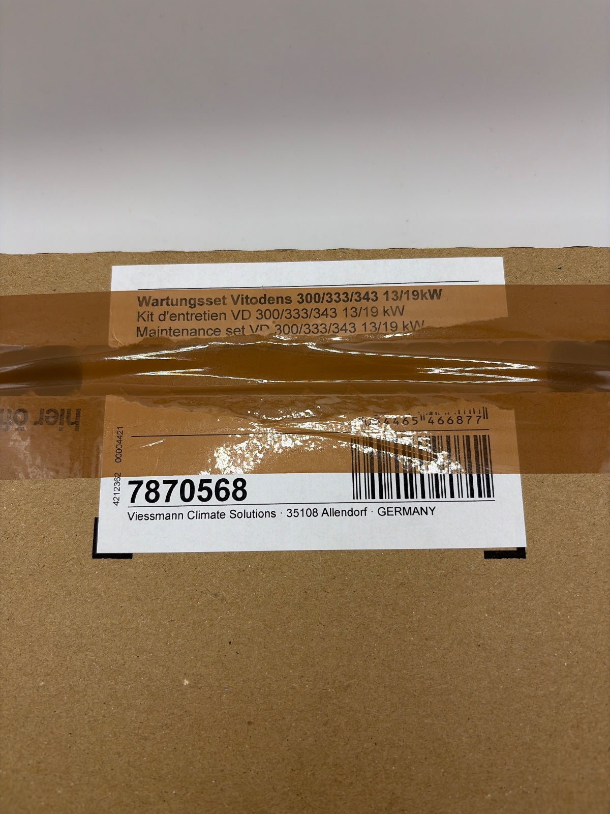 Viessmann 7870568 Wartungsset Vitodens 300/333/343 13/19kW