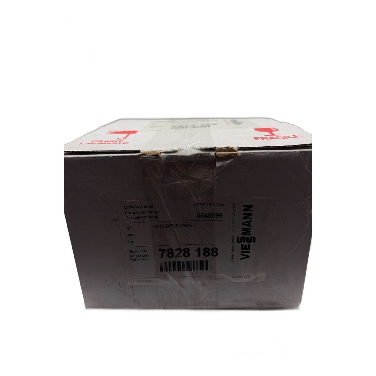 Viessmann 7828188 Umwälzpumpe VIZRS 15/4-3 Ku