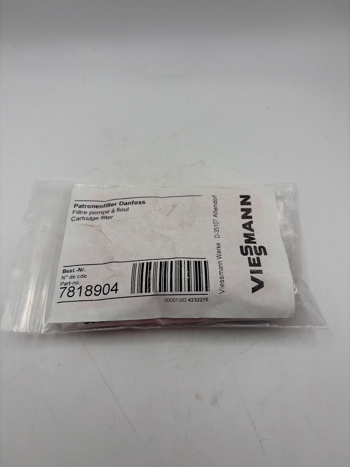 Viessmann 7818904 Patronenfilter Filtereinsatz zu Ölpumpe